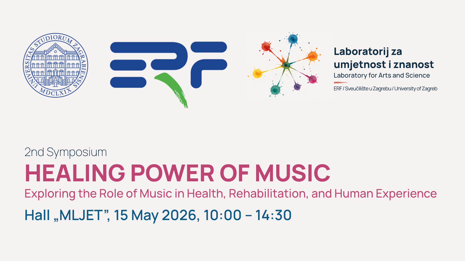 2. simpozij ‘Healing Power of Music’